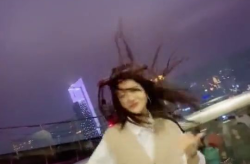 天气冷的街舞小姐姐,街舞小姐姐的冬日风采”