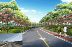 小榄网红公路,打卡新地标，感受城市绿意盎然